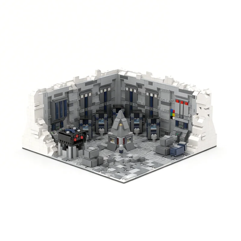 3344pcs MOC Echo Base P.3 Command Center. Star Battle Model Building Blocks Toys Collection Creative Art 3D Education Craft