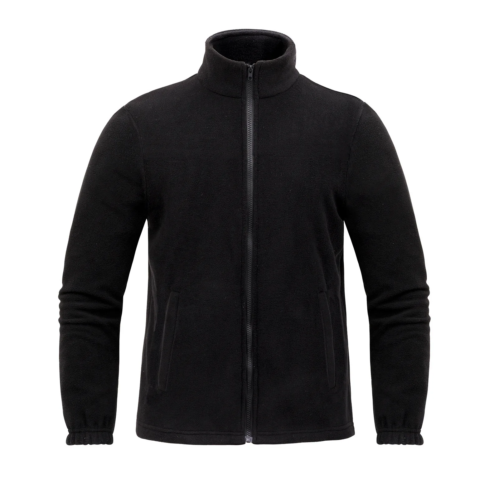 Tactical Tom Winter Outdoor Polar Fleece Autumn Waterproof Plus Fleece Thickened Stand up Collar Zipper cardigan Top