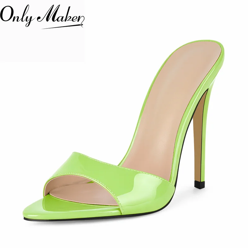 onlymaker-women-peep-toe-10cm-thin-heel-mules-gold-slip-on-thin-high-sandals-big-size-classic-fashion-party-stiletto-sandals