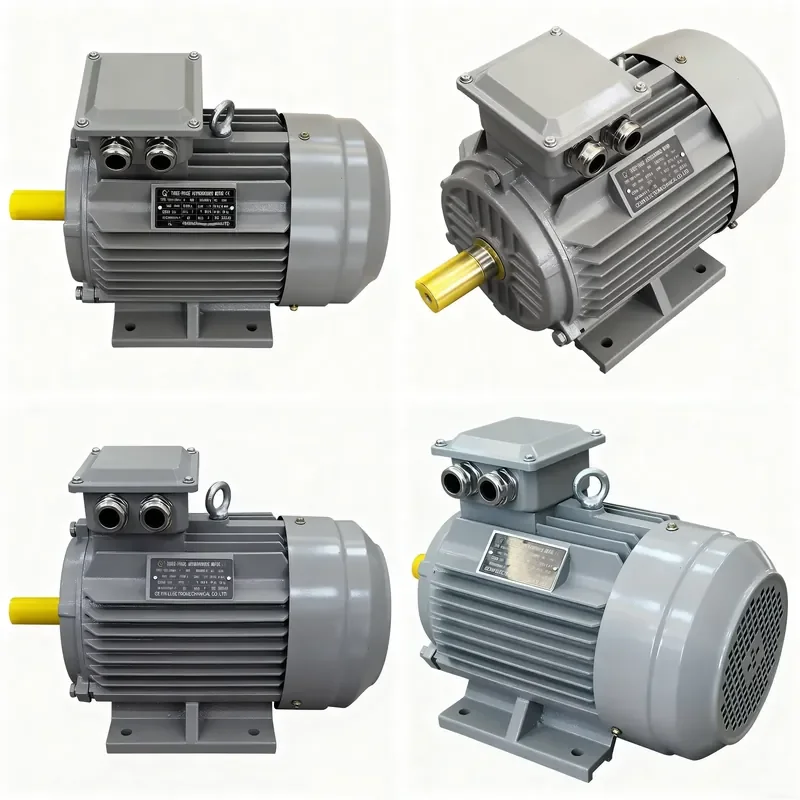 for YE3-132M2-6 5.5kW 380V 975rpm Three Phase AC Motor Cast Iron Frame Copper Winding Industrial Asynchronous Electric Motor