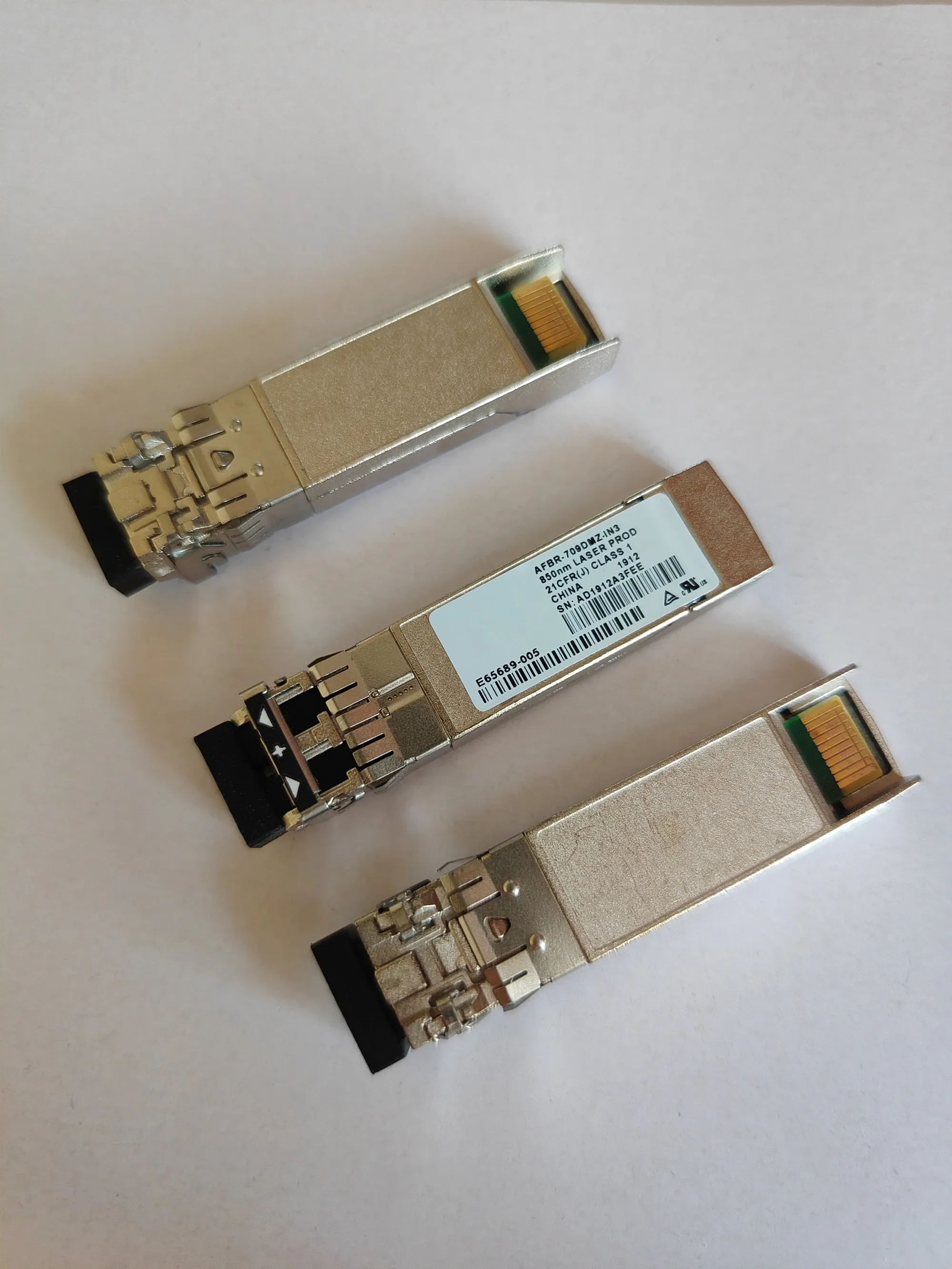 Fiber Module 10g SFP AFBR-709DMZ-IN3 E10GSFPSR/850NM X520 X710 Network Adapter General Purpose Module/10G Transceiver