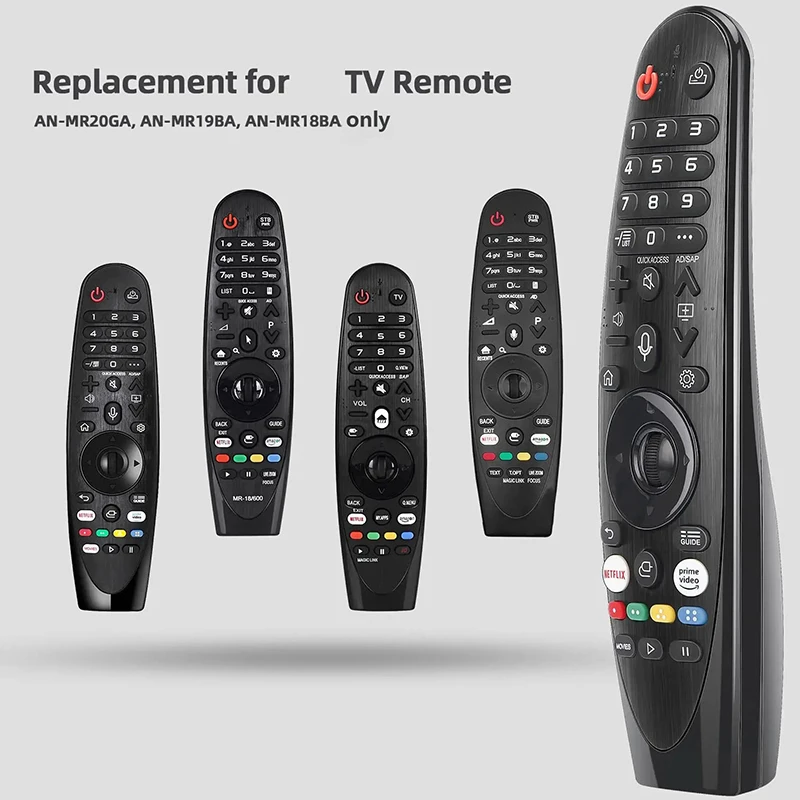 Replacement Remote Control Compatible with Smart TV Voice Magic Remote with Voice Pointer Function for TVs MR-20GA MR-19BA