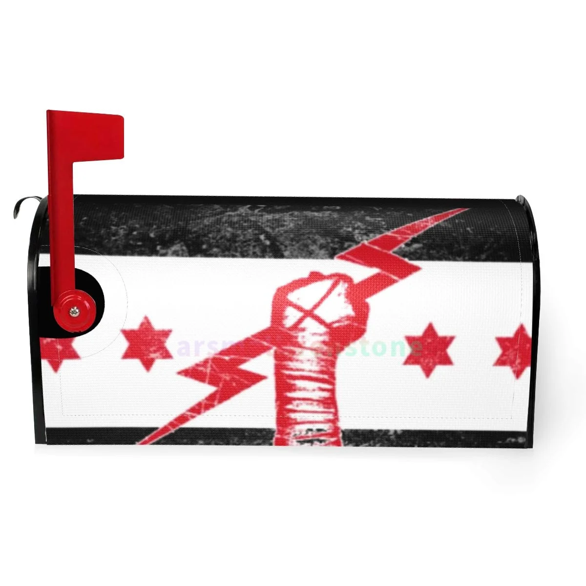 CM Punk WWE Mailbox Cover Wrap Standard Size Welcome Home Garden Outdoor Decoration Post Letter Box Cover