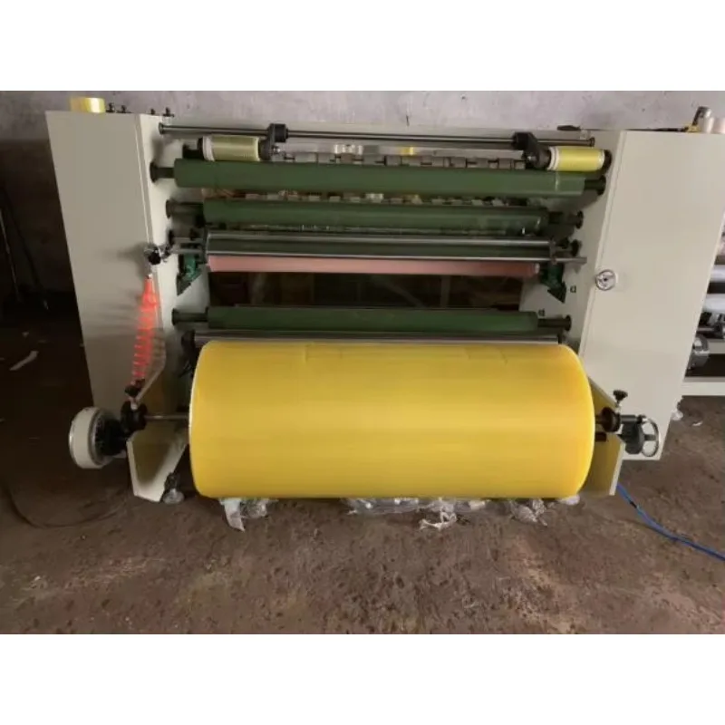 Customized BOPP Adhesive Plastic Tape Rewinding Slitting Machine For Printed Tape 400mpm FQ-1600