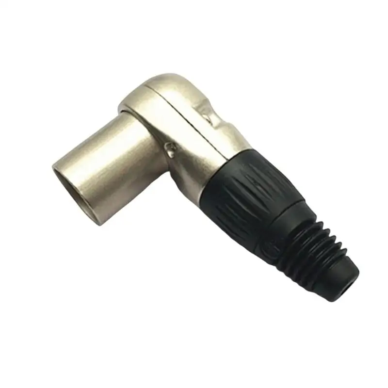 652F Multipurpose XLR Microphones Plugs Male Female Connectors for Home and Stage