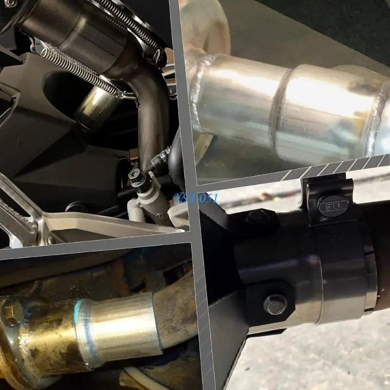 

E15A Well Crafted Metal Exhaust Diameter Changer For Safe Tube Connection