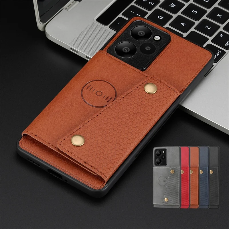 For Xiaomi Poco X5 Pro 5G Case PU Leather Magnet Wallet Case For PocoX5Pro Poko Little X5 Pro X 5 Pro X5pro Card Slot Back Cover