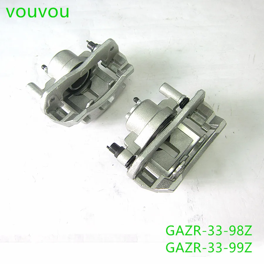 Accesorios de coche GAZR-33-99Z pinza de freno delantero para Mazda 323 protege BJ 1998-2006 Premacy CP 99-08 626 Haima 3 2007 Freema