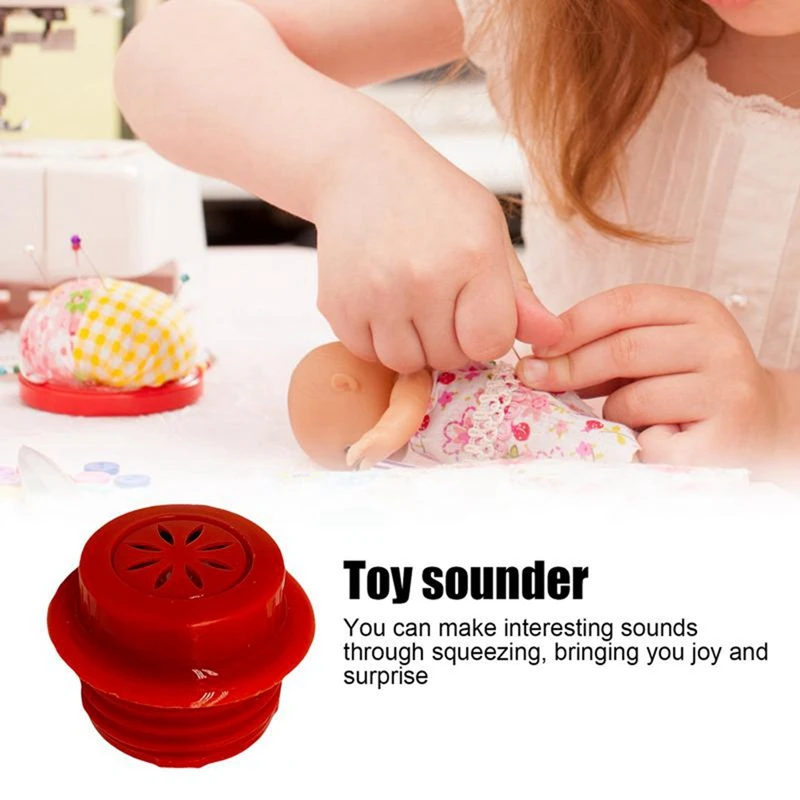 10 pçs brinquedo caixa de voz boneca de pelúcia espremer música som alto-falante espremer caixa de música movimento diy brinquedo de pelúcia boneca acessórios