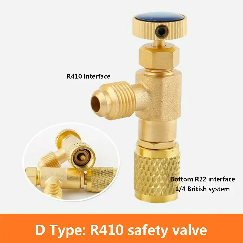 R410A R22 Air Conditioning Charging Hose Repair And Fluoride Refrigeration Charging Adapter For 1/4