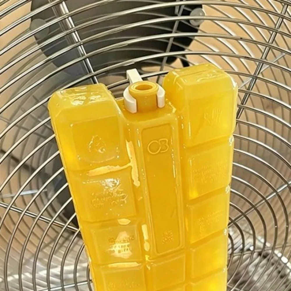 5Pcs Plastic Fan Ice Pack Clip Air Cooling 3D Print Ice Box Holder Clip Wear Resistant Compact Ice Pack Holders