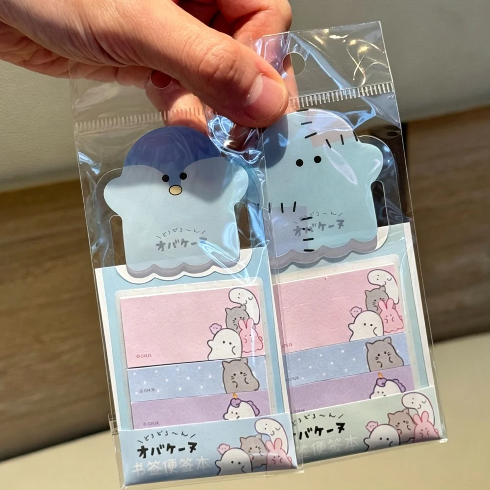 Kawaii Bookmark Type N Times Sticky Notes Index Sticky Note Bookmark Cartoon Cat Penguin Marker Memo Pad School Stationery Gifts