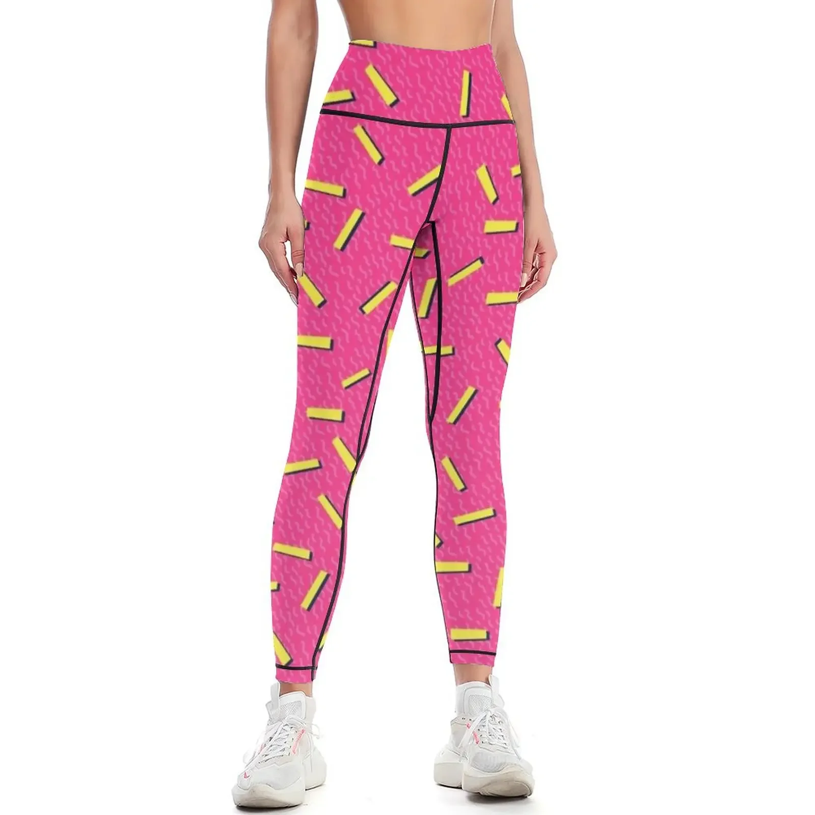 

Retro 80's club Leggings joggers for for physical Women sportwear sports for Womens Leggings