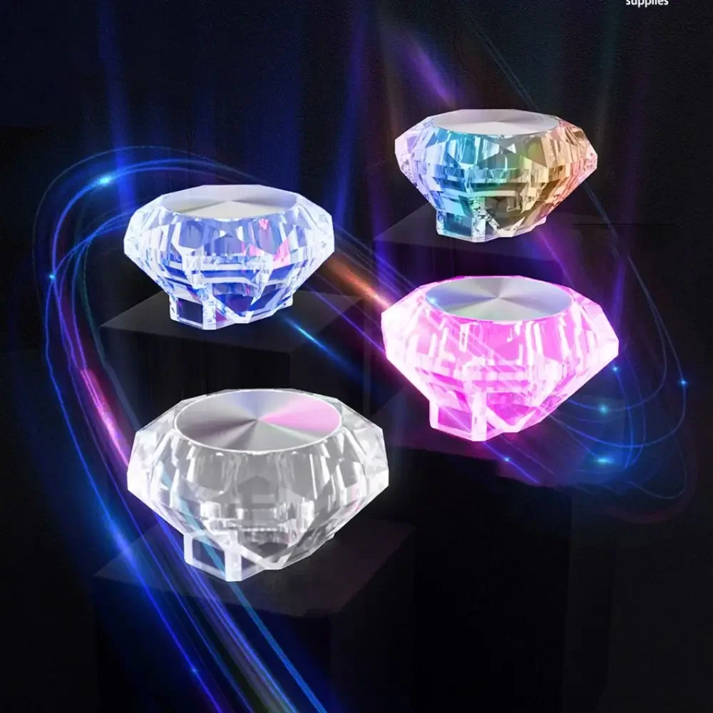 

Lumière ambiante LED USB en forme de diamant coloré, lampes décoratives portables, Plug Play, escales de voiture