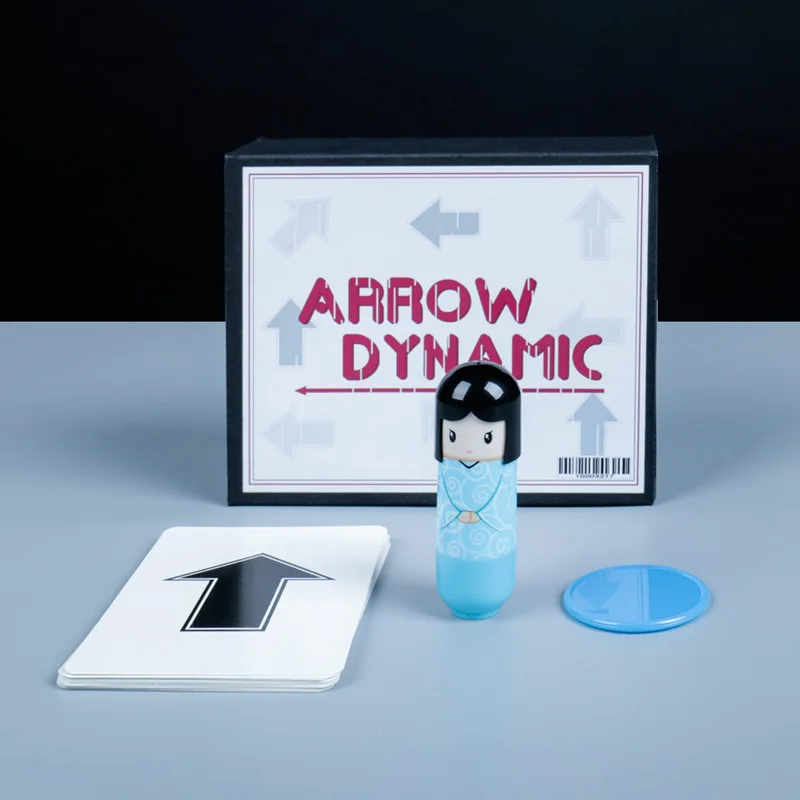 السهم الديناميكي السحري عن قرب الخدع السحرية بسيطة وسهلة التعلم أوهام للتحايل للتفاعل عن قرب