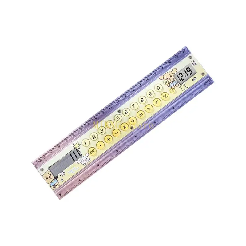School Desk Measuring Calculator with Display and Clock for Practice Best Sale