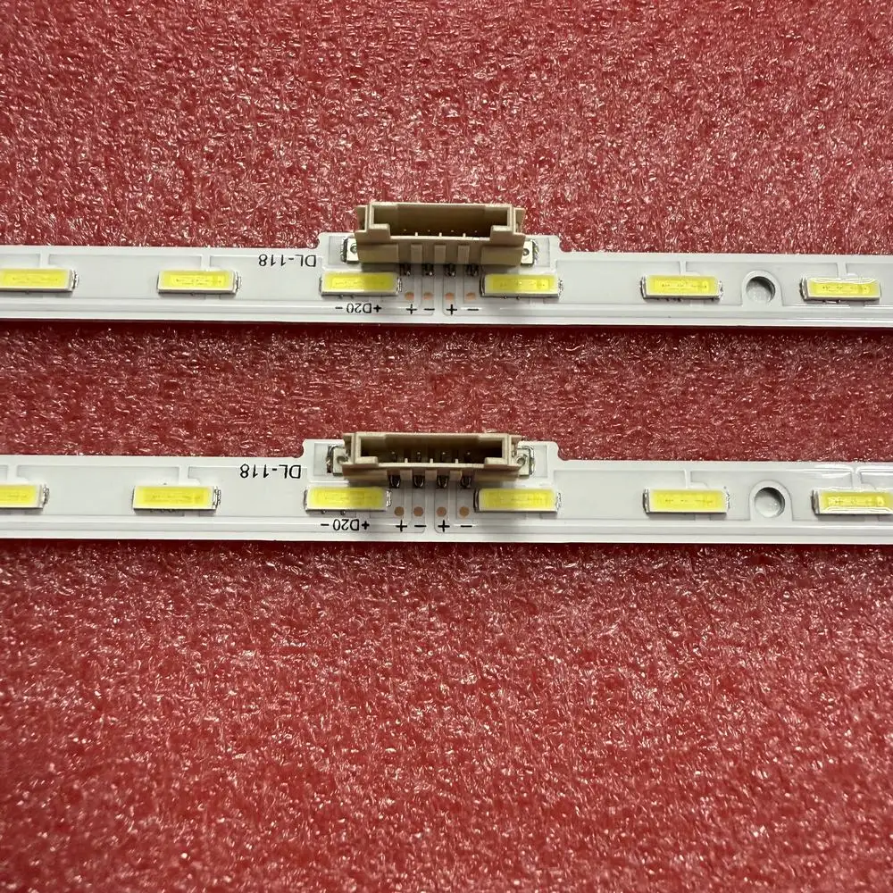 2pcs/set LED Backlight Strip 38LED For Samsung UE50RU7020K UE50RU6025K UE50RU7022K UE50RU7090S UE50RU7090