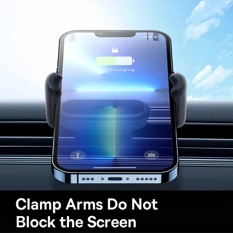 Baseus-Suporte universal do telefone móvel para carro, suporte do telefone do carro, montagem da tomada do ar, suporte do telefone celular