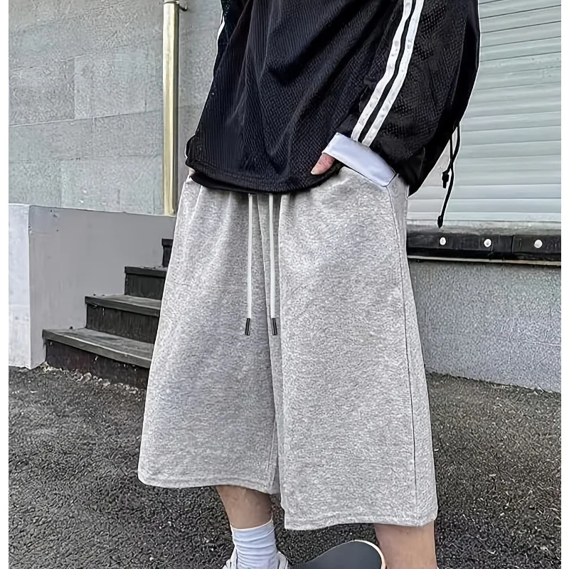 Shorts Casuais Unissex de Estilo Solto para o Verão, Shorts para Esportes e Fitness ao Ar Livre, Adequados para Homens e Mulheres