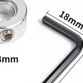 8pcs Stainless Steel Drill Bit Depth Stop Collar Set 3-16mm Drilling Depth Limiter Positioner For Ring With Hex Key For Wood Met