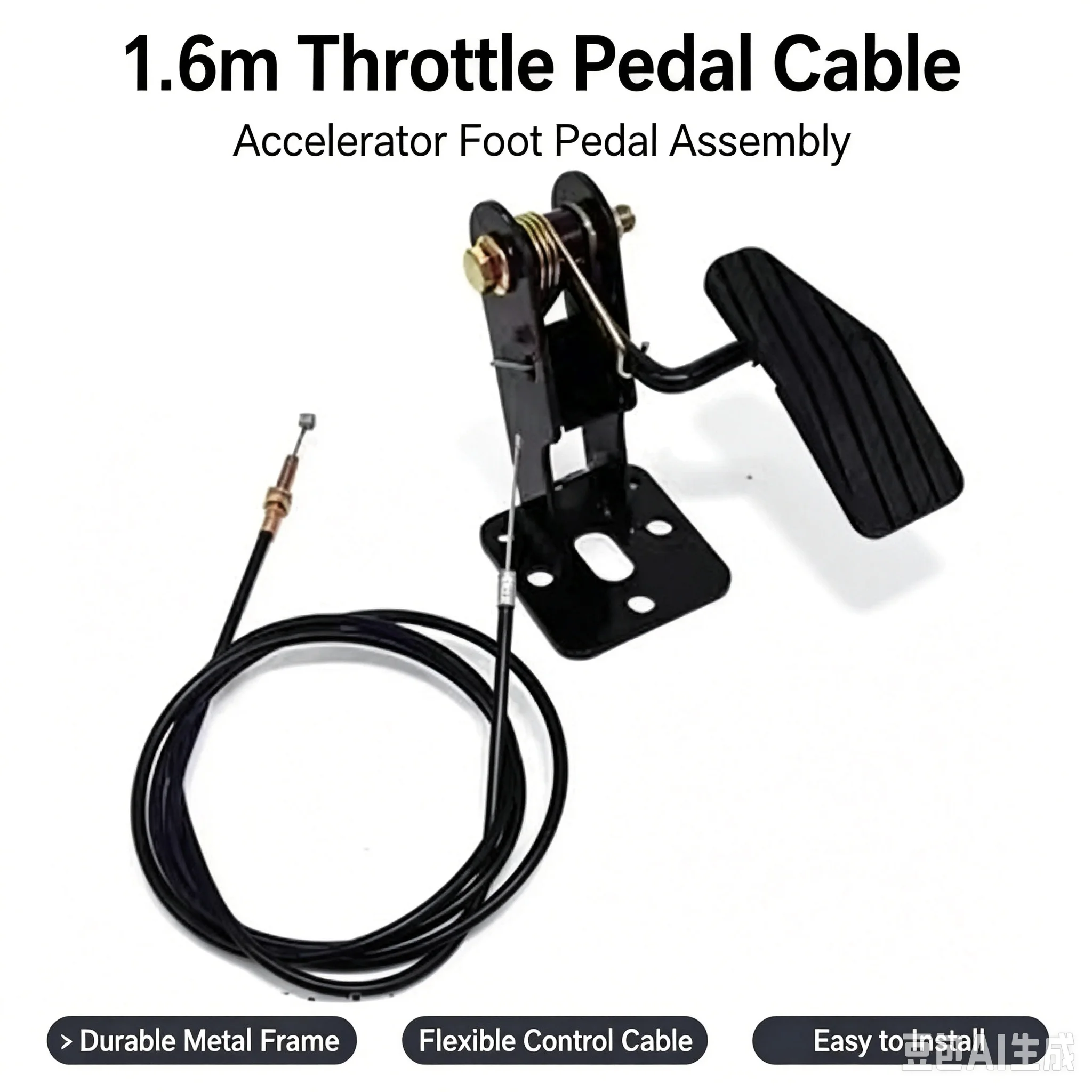 1 Set Accelerator Pedal Assembly for Tricycle Fuel Truck Enhanced Throttle Accelerator