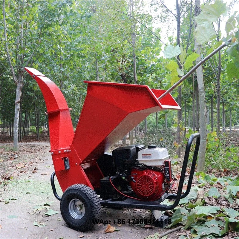 Small Mobile Branch Crusher  Hand-pushed Garden Hedge Trimmer Shredder 280W Power Anti-Slip Grip Left-Handed 1300mAh