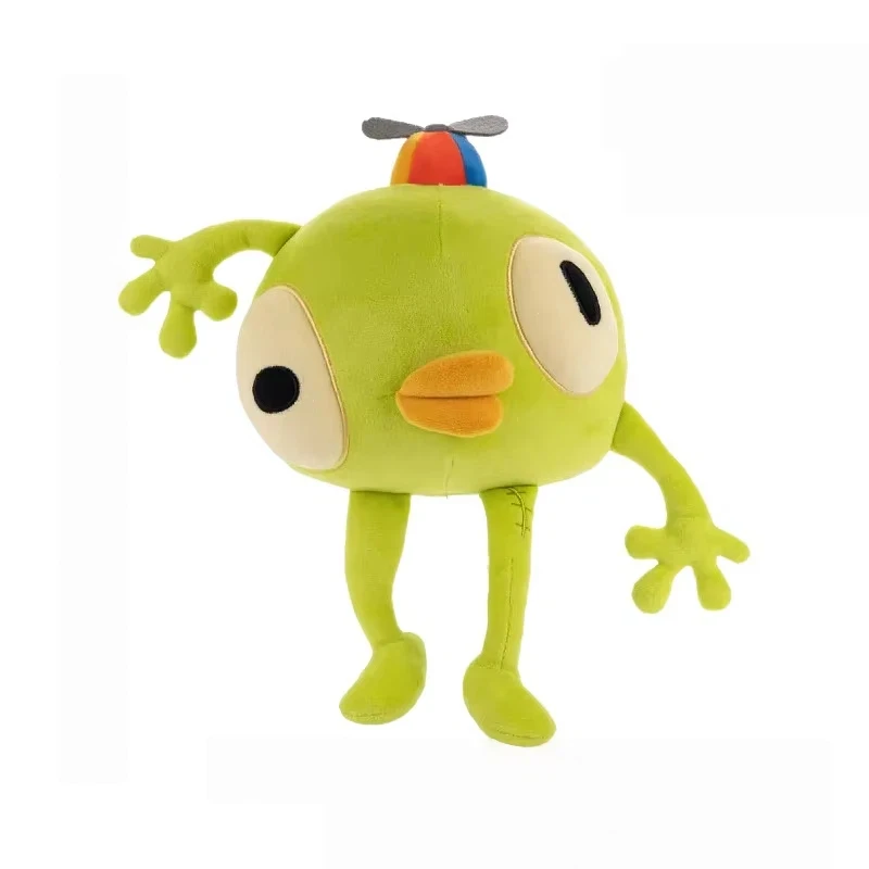 Bing Bong Pluche Speelgoed Groene Vliegende Vis Game Periferie Knuffel Pluche Pop Schattig Zacht Dieren Speelgoed Cadeau voor Kinderen Fans Op Voorraad - afbeelding 1
