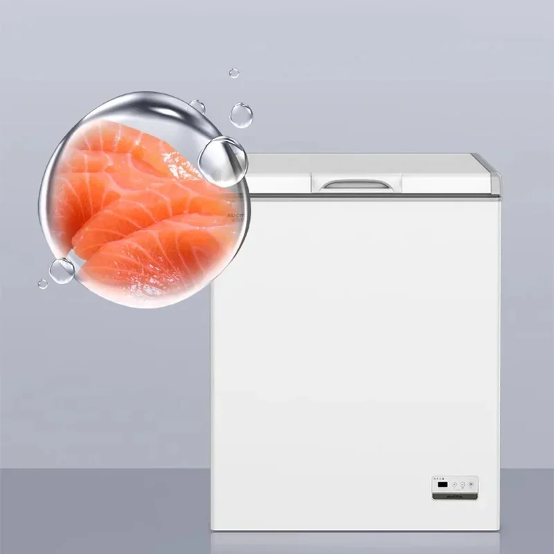 Freezer Freezer Dada Dalam Kaki dengan Layar Tampilan Elektronik Termostat Elektronik Akurat Untuk Setiap Derajat Penyimpanan yang Dapat Disesuaikan