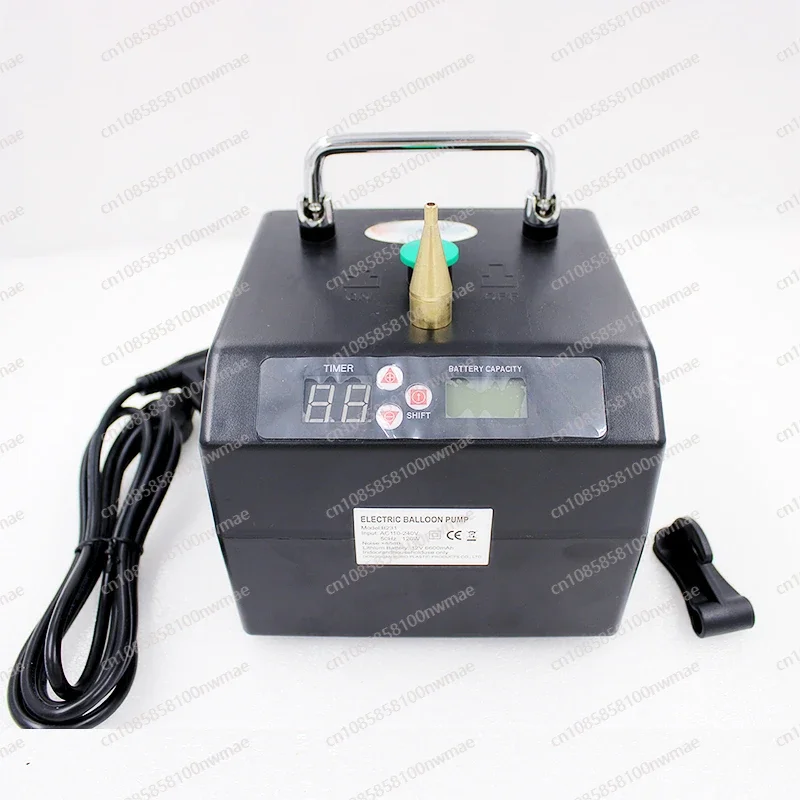 NEW B231  Twisting Modeling Balloon Inflator with Battery Digital Time and Counter Electirc Balloon Pump