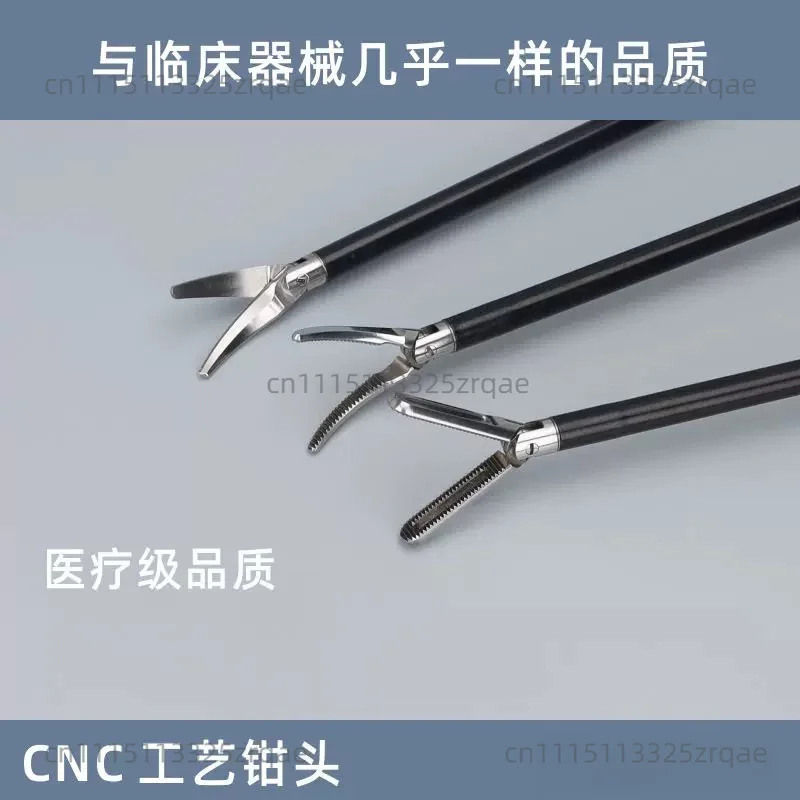1PC Factory outlet  Reusable Laparoscopy Instruments Forceps Curved Laparoscopic Scissors/ Grasper/Maryland Dissector