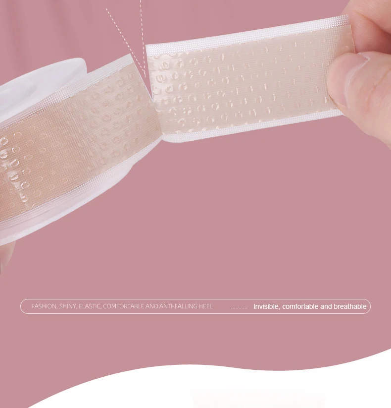Fersenkissen für High Heels, Bionisches Silikongel, Multifunktionales Unsichtbares Klebepflaster für Damen, Schuhzubehör – Detail 13