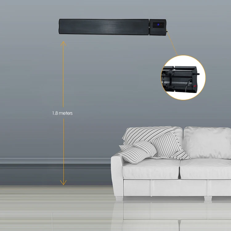 

Оптовая продажа 2000 Вт 3000 Вт WIFI Крытая комната для йоги и ванной комнаты Светодиодная панель Электрический надежный излучающий потолочный обогреватель для патио для улицы