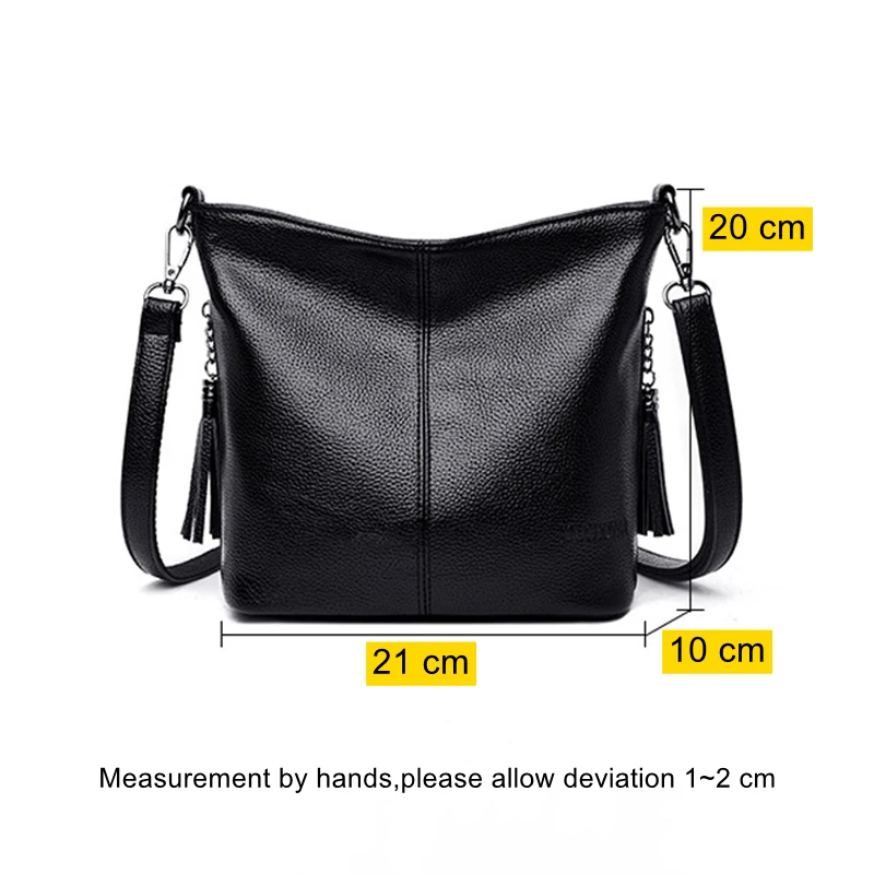 Fashion Shoulder Bags for Women Tote Bag Handbag PU Waterproof Solid Zipper Handbag Crossbody Casual Rectangle Female Pocket