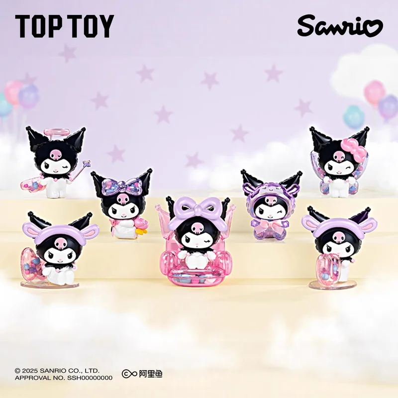 

Toptoy Kuromi Balloon Master Series Модель слепая коробка Модная игровая фигурка Милая настольная кукла Украшение Детские игрушки-сюрпризы Подарки