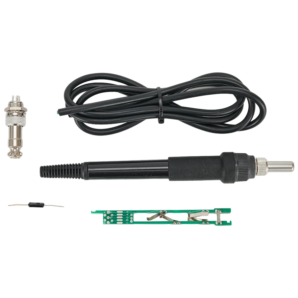 Solder Handle Kit Handle 907 Turn for t12 Manufacturing Metal Processing Soldering Iron Practical Components Solder