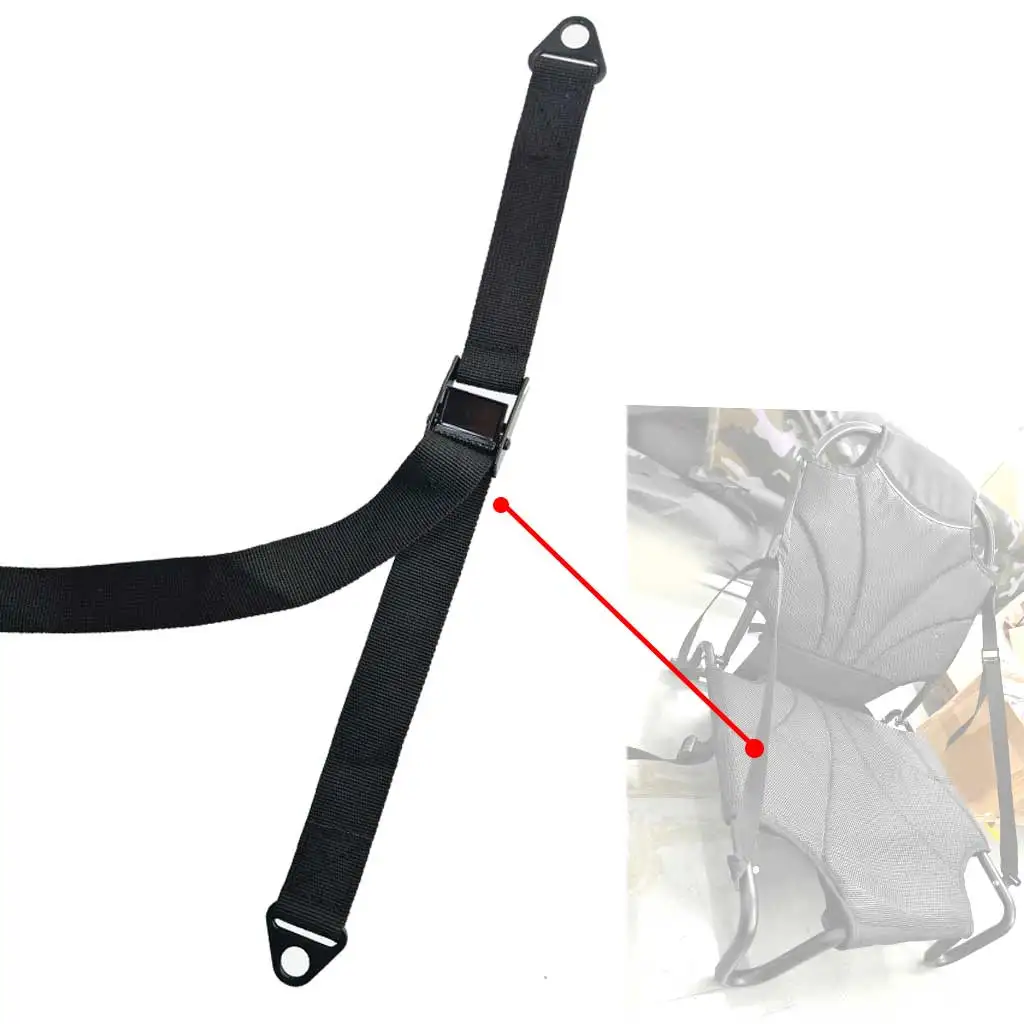 1 unidad de correas de asiento de Kayak, repuesto de canoa para sentarse en silla, cadena para barco, pesca, asientos plegables, Kit de correa, Kit de intercambio