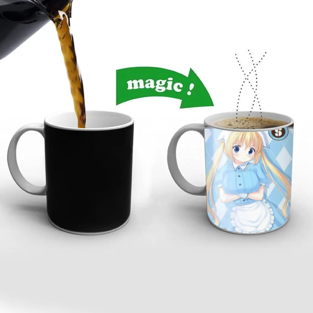 Anime Blend S Free shipping Mug Changing Color Ceramic Coffee Mugs Magic Tea Cup Best Gift