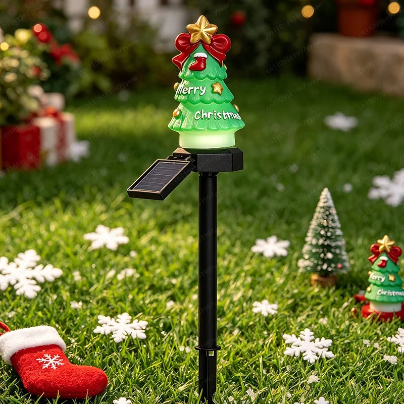Solar floor  lawn Christmas explosion outdoor solar street garden decoration landscape
