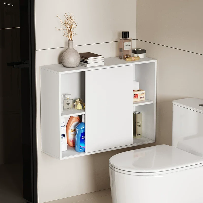 Bathroom hanging cabinet Balcony wall-mounted locker Storage cabinet above toilet Custom wall cabinet Honeycomb aluminum
