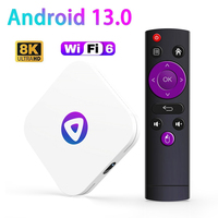 H96Max TV Box Android 13 RK3528 8K WIFI6 HDR10 Smart TVBOX Android13 4GB 32GB 64GB Home Media Player Set Top Box