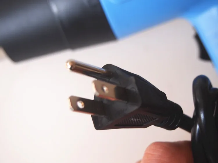 1500W 110V enchufe estadounidense eléctrico Industrial para pistola de calor dos engranajes temperatura ajustable aire caliente suavizante termocontraíble