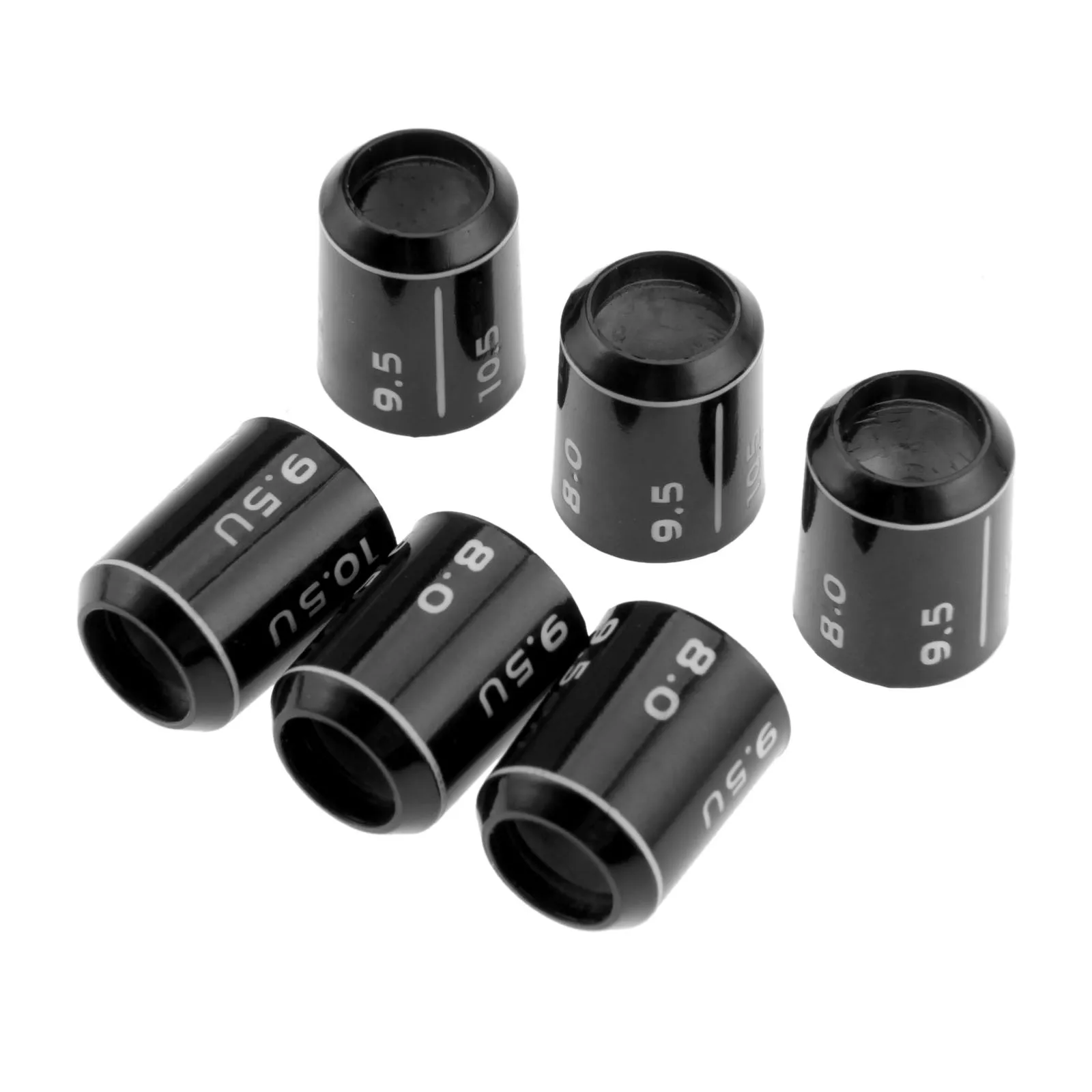 

5 шт. пластиковый адаптер для гольфа, набор наконечников 0,335 0,350 для адаптера Taylormade R1 с технологией управления полетом FCT, черный