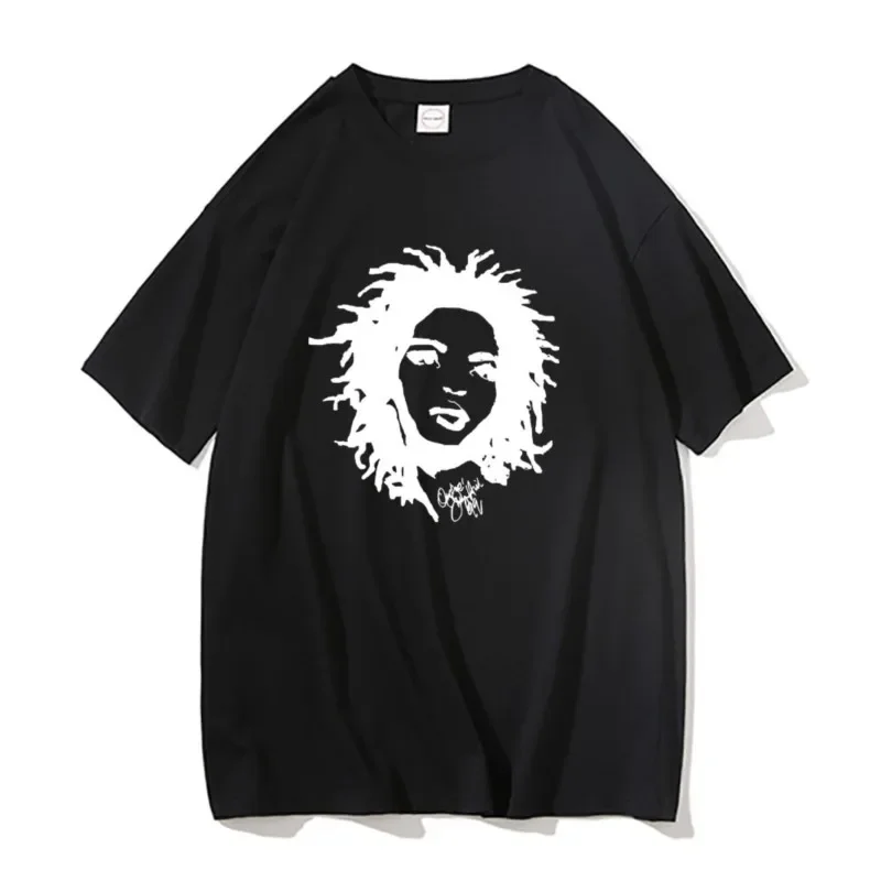 Rapper Lauryn Hill Who Else Wants To Enjioy Graphic T Shirts Men Women Hip Hop Vintage Tshirt Tops Short Sleeve Male Cotton Tees