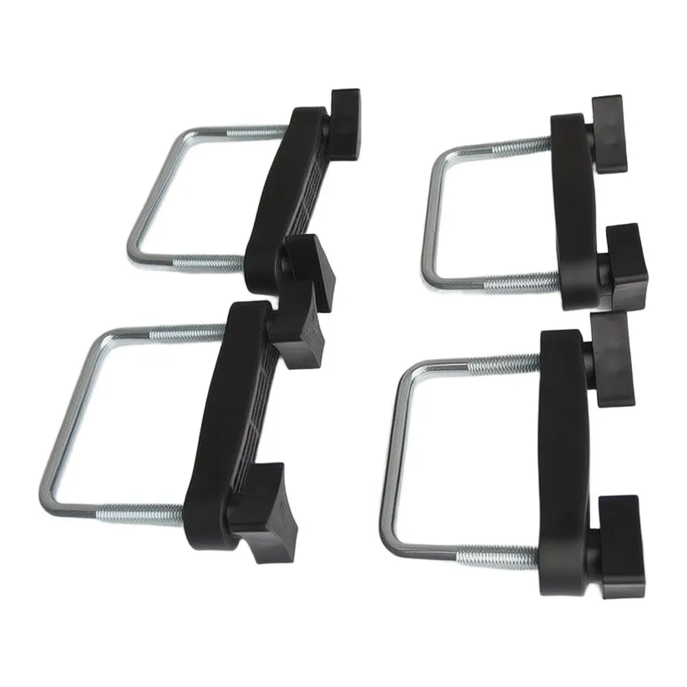 Tool-free Roof Rack Car Roof Mount Rack 6cm U Bolt Roof Rack Clamps Robust U-bolt Design Hassle-free Adjustment
