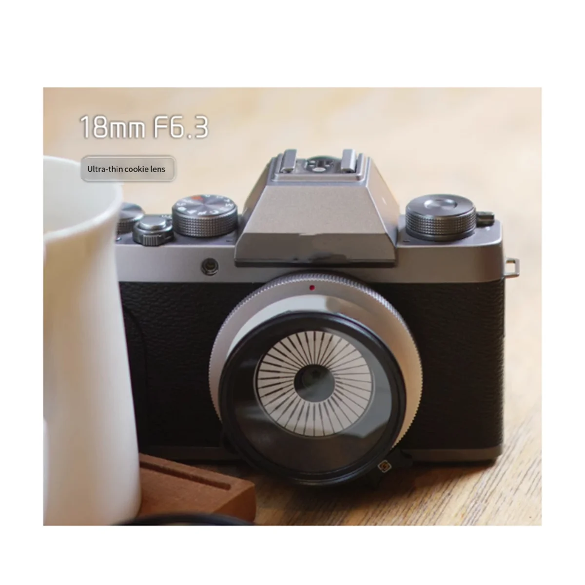 

NEW 18mm F6.3 Manual Focus Portrait Lens Wide Angle Biscuit Head for Fuji X XT20 ZVE Z8 Z9 Z6 XT3 Silver