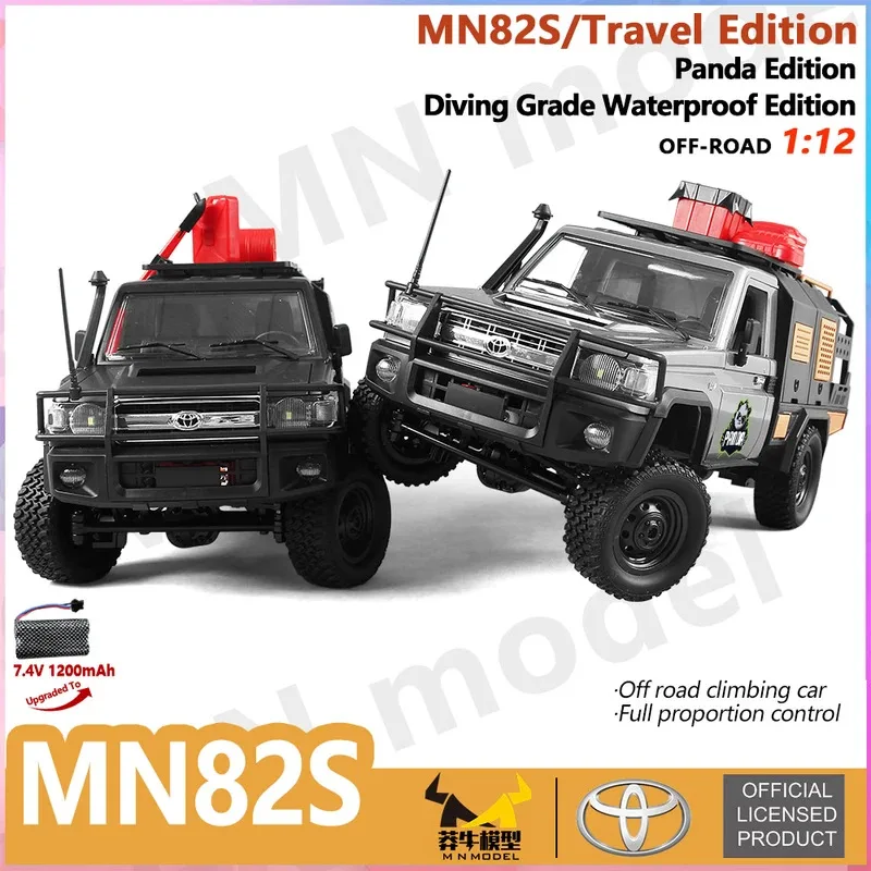 

MN82S LC79 1/12 Full Scale RC Car, 4WD Off-Road Remote Control Climbing Pickup Truck, 2.4G Electric Toy Car for Boys Adults Gift
