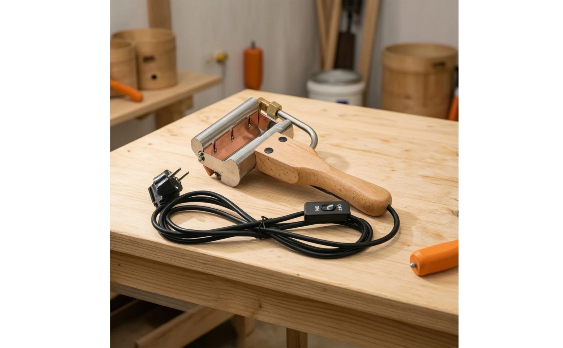Electric Honey Uncapping Tool Ergonomic Electric Uncapping Tool Heated Honey Scraper Heavy-Duty for Beekeepers, Apiary Electric Honey Uncapping Tool Ergonomic Electric Uncapping Tool Heated Honey Scraper Heavy-Duty for Beekeepers, Apiary