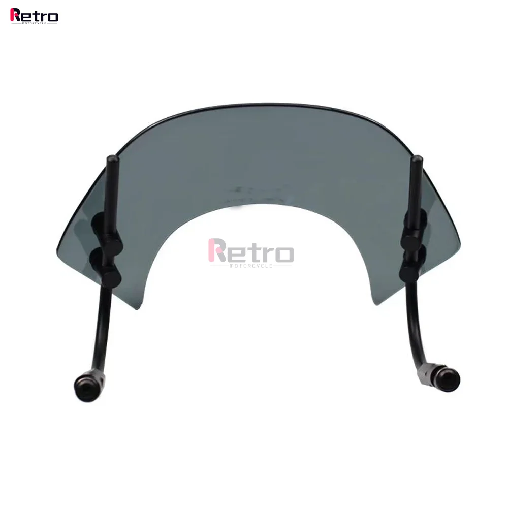 Motorcycle Acrylic Small Windscreen Wind Deflector Protector Screen Windshield For VESPA GTS300 250 HPE 2013 - 2024 Accessories