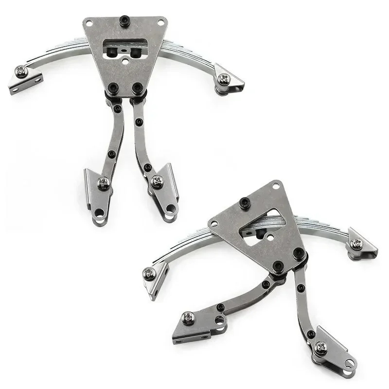 مجموعة عروة رفع زنبركية من أوراق الصلب لشاحنة مقطورة جرار Tamiya RC 1/14 - أجزاء وملحقات ترقية التعليق الخلفي