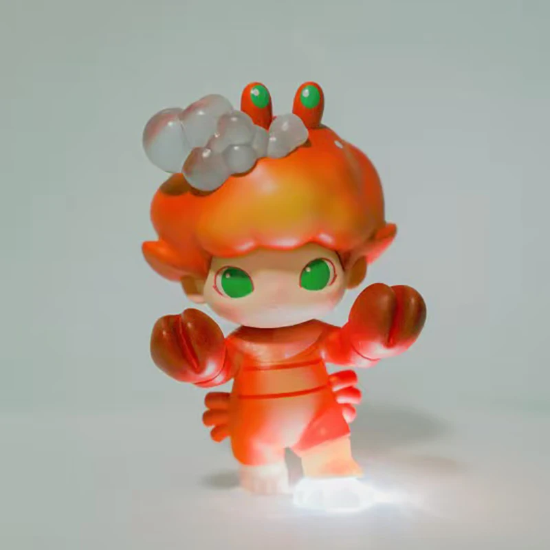 

DIMOO Zodiac Series Anime Action Figure Guess Bag Ornament Figurines Home Decor Desktop Dolls Model Dolls Girls Gift